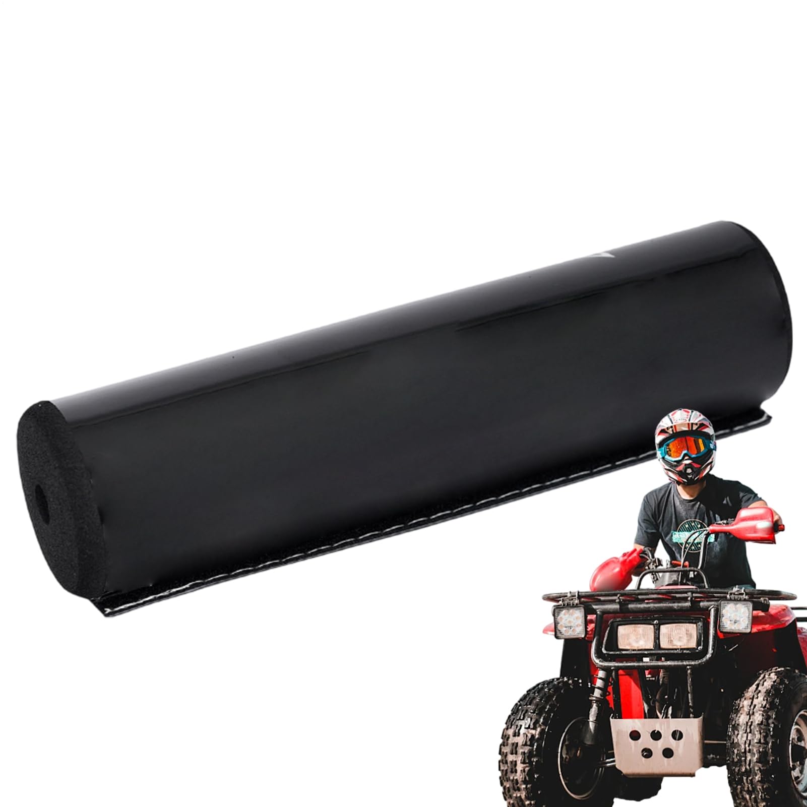 Coussinet De Guidon Vélo - 1,97 Pouces Protection Mousse Haute Densité Pour Barre Transversale, Coussin Sécurité Antichoc Résistant | Accessoire Cyclisme VTT Moto Route Course Enfant Adulte