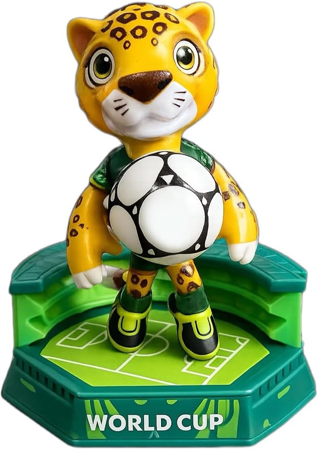 Beaucoup de travail reste à faire pour le Brésil malgré ses progrès contre Haïti 1 61SpWChb3mL. AC SY879 GiftExpress World Cup 2026 Merchandise, Mascot Figurine – Zayu - Mexico the Jaguar World Cup Collectible Toy Figures