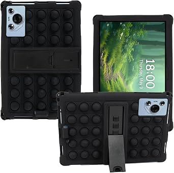 10.1 inch Silicone Case for ECOPAD Tablet,Soft and Lightweight Universal Protective Cover for aiprotablet C20e/Moderness MB1001/Callsky-Tab 10.1 inch TabletsBlack