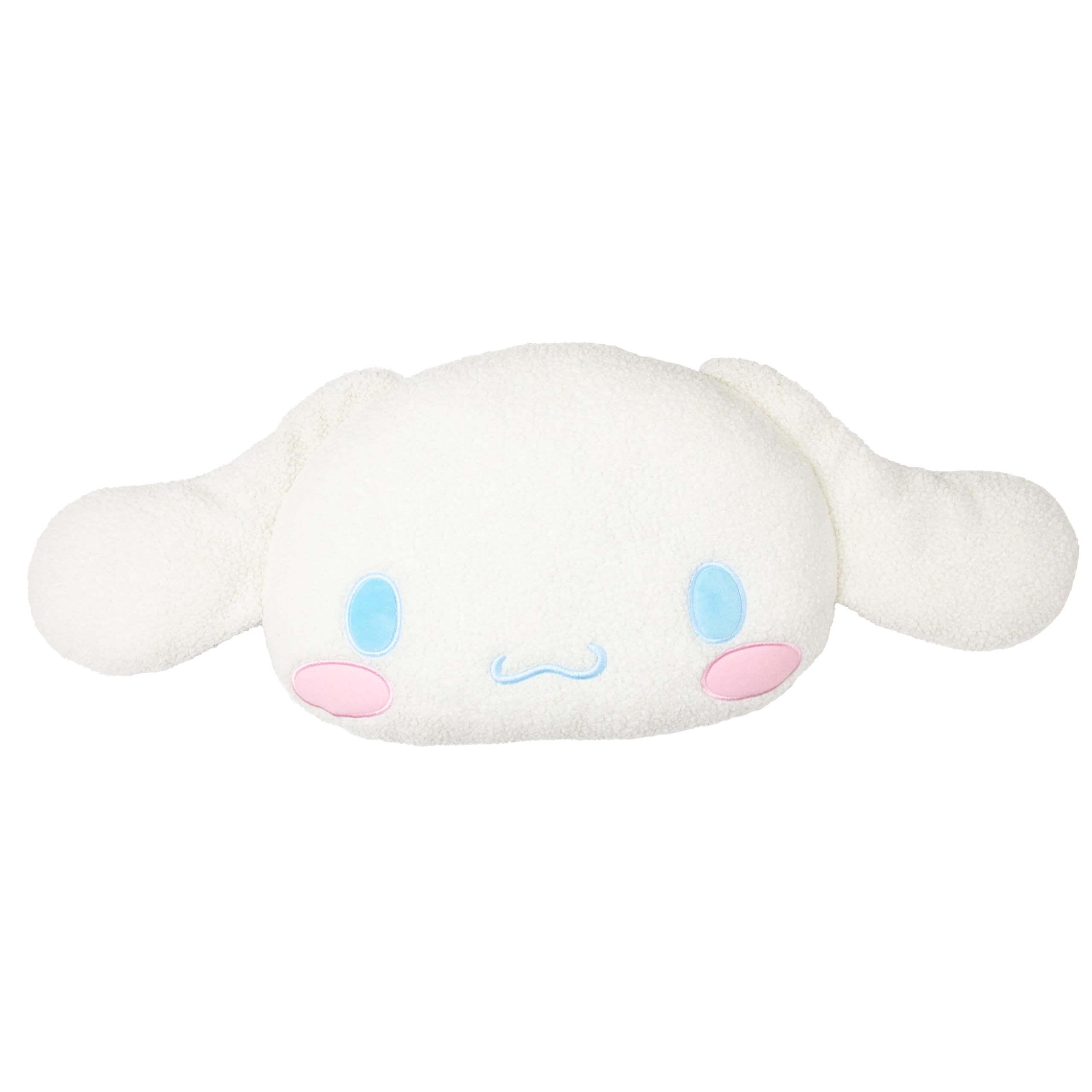 CHARACTER WORLD Cuscino con licenza ufficiale Hello Kitty Cinnamoroll a forma di cucciolo, perfetto per camera da letto o soggiorno, 33 x 40 cm