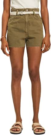 Short Femme Edc Esprit - Taille 36 - Vert - Neuf Sans étiquette