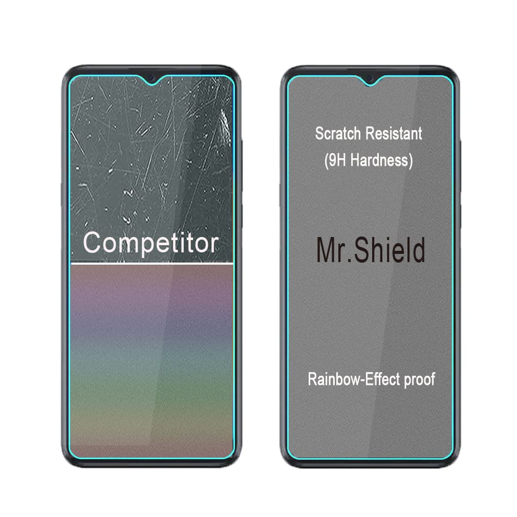 Mr.Shield Pellicola Protettiva In Vetro Temperato Per TCL 20L / 20L+ / 20S (3 Pezzi) - 9H Durezza, Anti Impronta, Trasparente
