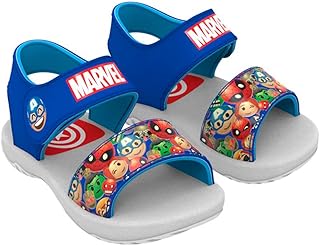 Sandália Marvel Little Heroes, Grendene Kids, bebê-meninos