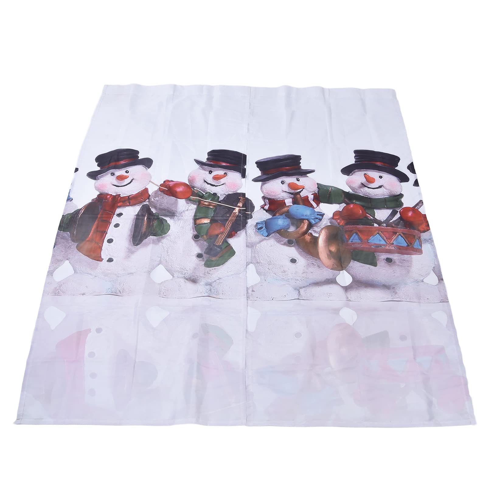 Rideau occultant bonhomme de neige pour chambre à coucher