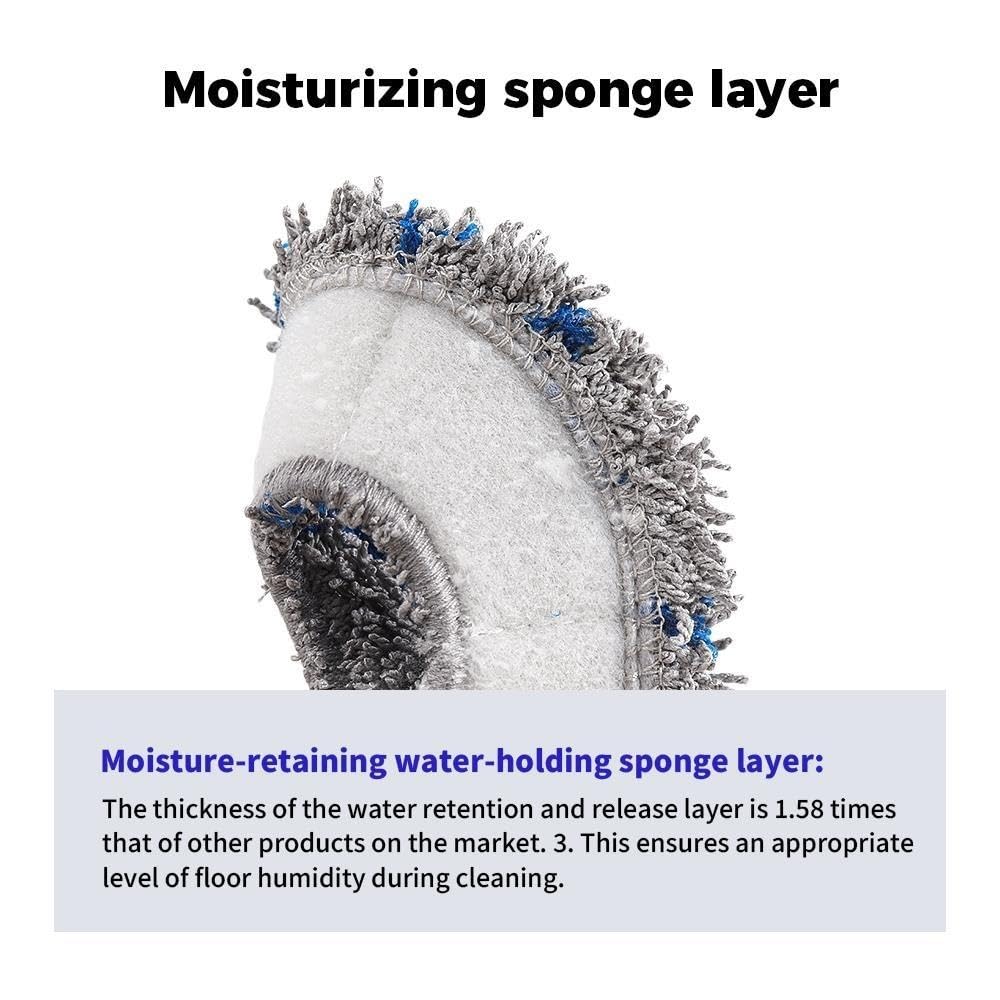 Mop Cloth For X10+ X20 Max L20/L30/L10s/X40 Ultra/S30 Pro Vacuum Cleaner(16PCS)