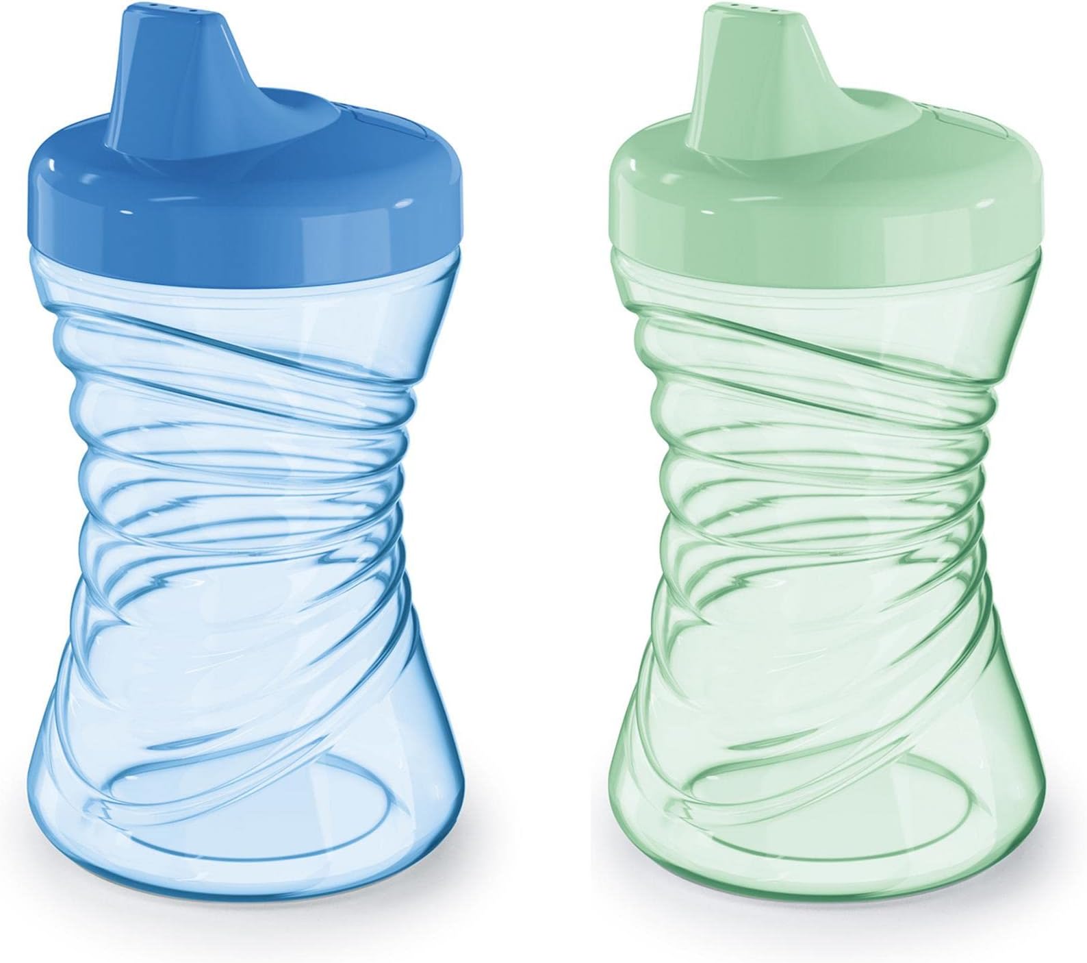 First Essentials by NUK Fun Grips Hard Spout Sippy Cup, 10 oz, 2-Pack (69729)