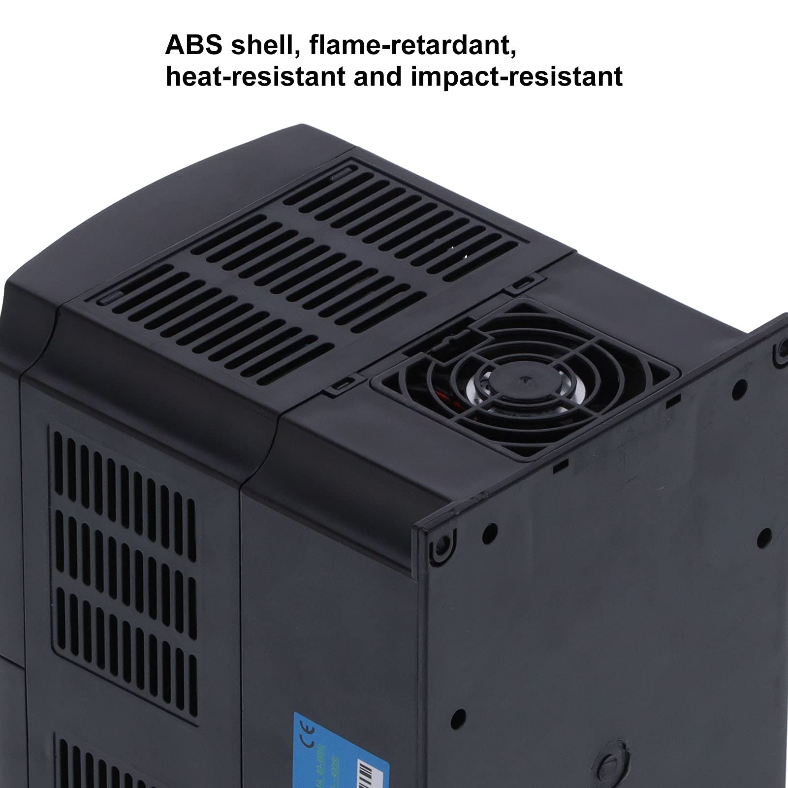 FTVOGUE Variador de Frecuencia Trifásico para Motor, 4KW 380V, Carcasa ABS