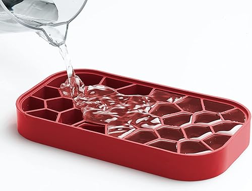 Miniatura 6 de Lekue Caja de hielo roja, 8.9 x 4.9 in.