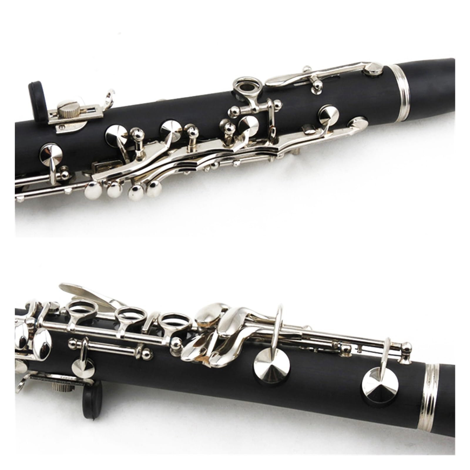 Clarinete Instrumento Clarinete Mi Bemol Clarinete Seleccionado Instrumento De Viento Negro