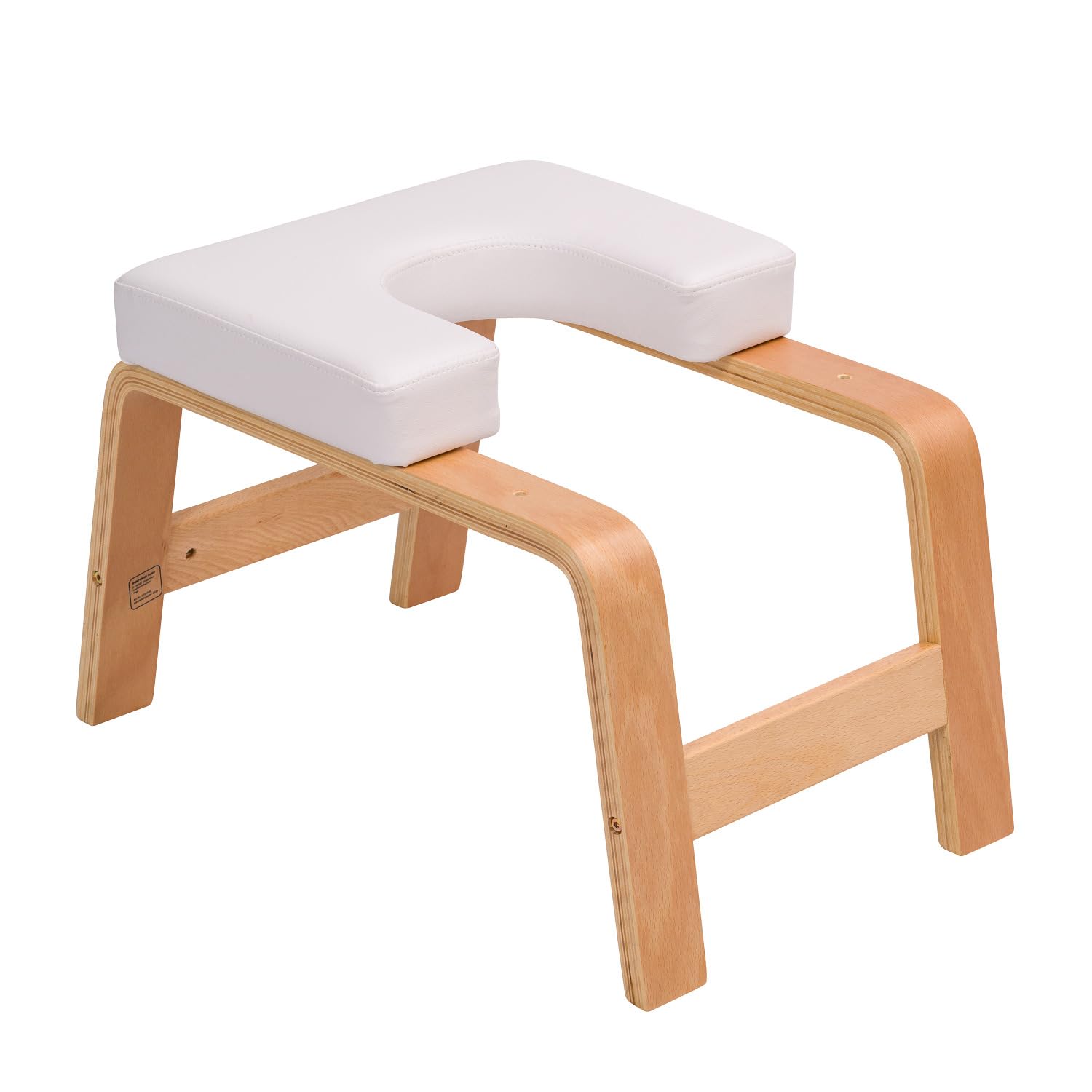 Sport-Thieme Kopfstandhocker Yoga | 2-in-1 Hocker und Sitzfläche | Schont Hals und Wirbelsäule | Muskeltraining | Gepolstert | Schwarz
