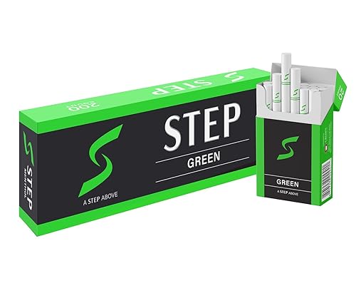 STEP Menthol Cool Green Herbal Cigarettes - Full Carton -