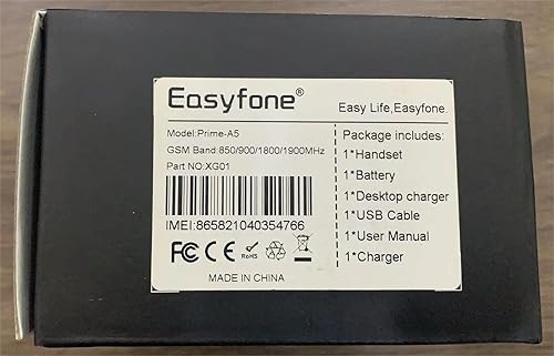 Miniatura 5 de Easyfone Teléfono celular con botón de imagen 4G T6 para personas mayores y niños, fácil de usar, sonido claro, base de carga fácil, botón SOS,