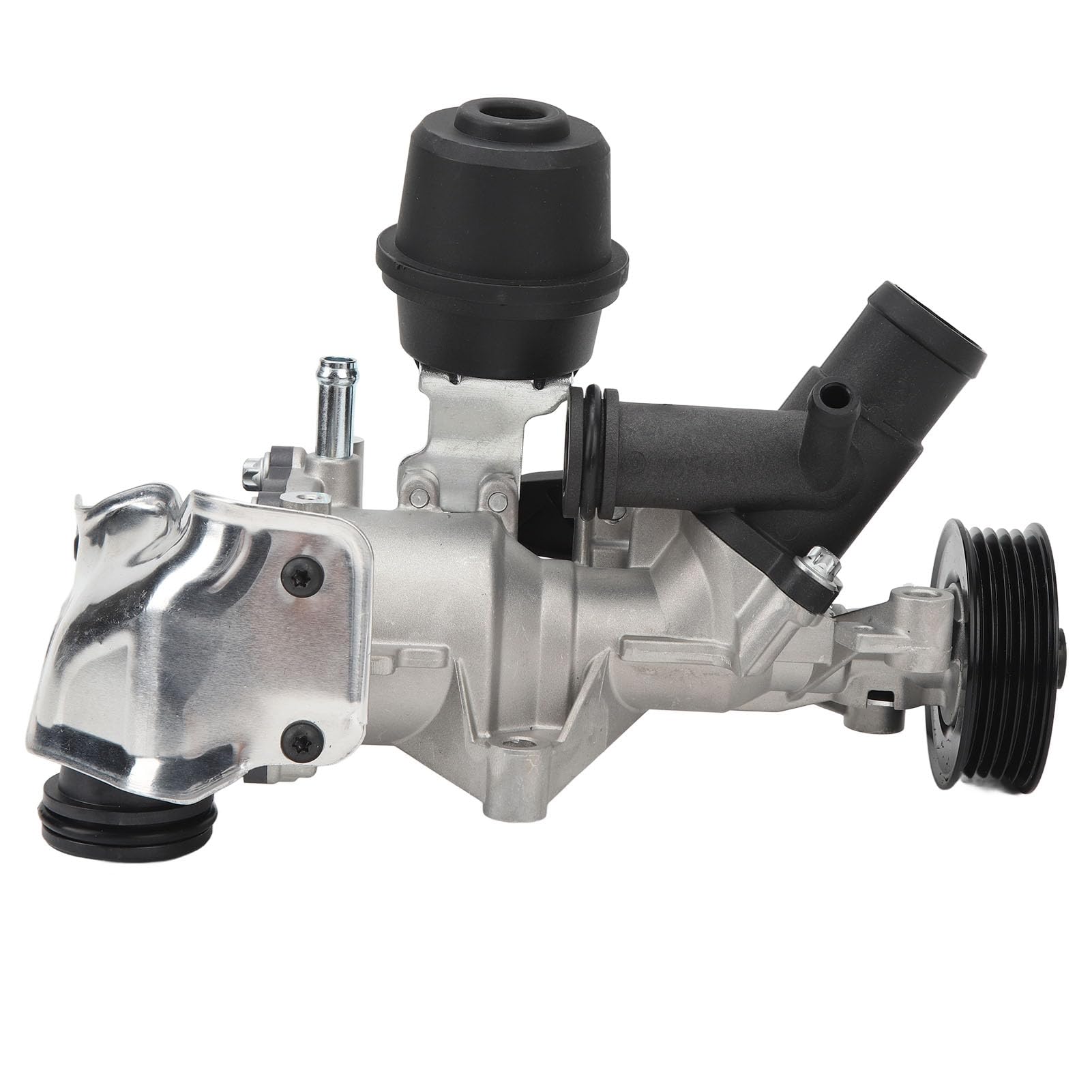 Generic Pompa Wodna Silnika Aluminiowa Pompa Wody Chłodzącej OE A2702000800 Zamiennik dla A KLASA B KLASA CLA Coupe GLA 2011 do 2019 Dopasowanie Układu Chłodzenia