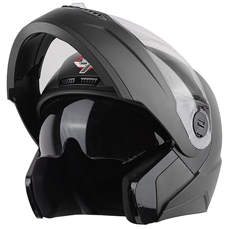Steelbird SBA-7 flip-up helmet with sun shield at 18% off
