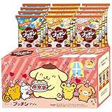 江崎グリコ ちょこっとプッチンプリン カスタード ポムポムプリン限定コラボデザイン(パーティー) 常温保存可能 1箱(120g×12個)【Amazon.co.jp 限定】
