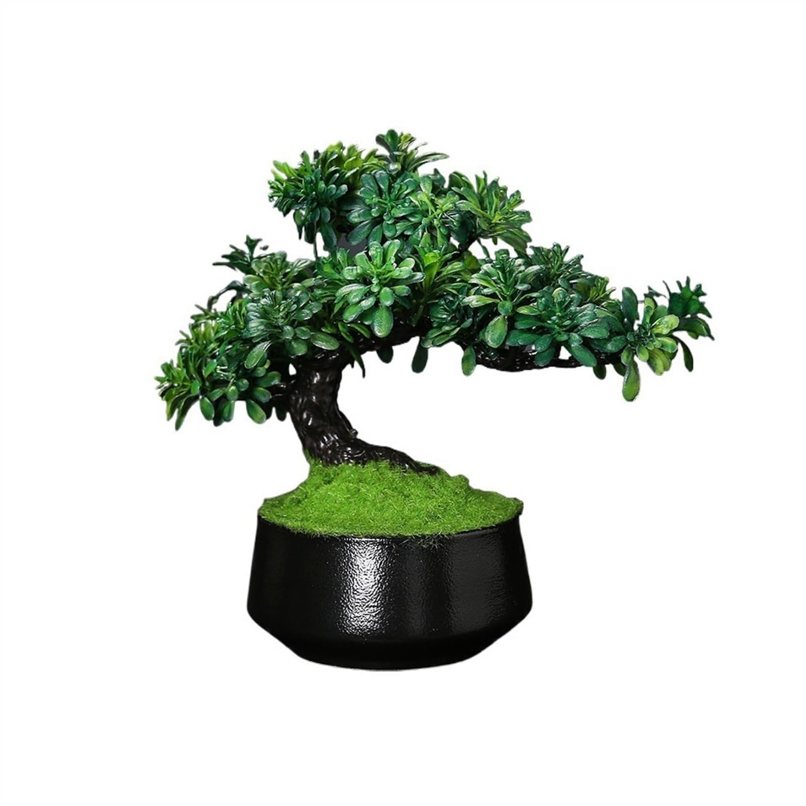 Fake Plant Indoor Simulation Tree Decoration Feng Shui Decorations Desktop Small Potted Plants Fake Greenery Ornaments