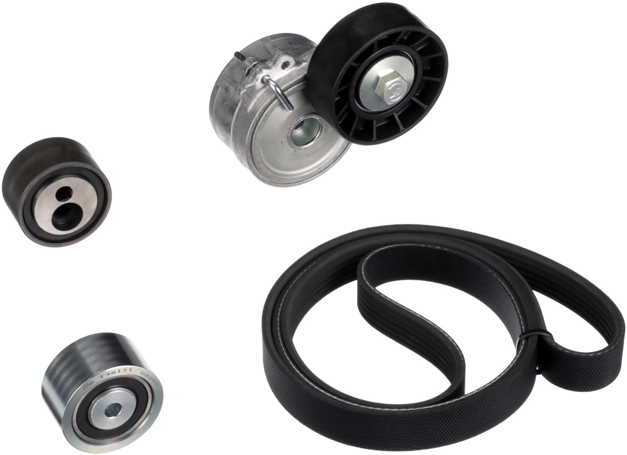 Gates K026PK1470 Set Cinghie Trapezoidali-image