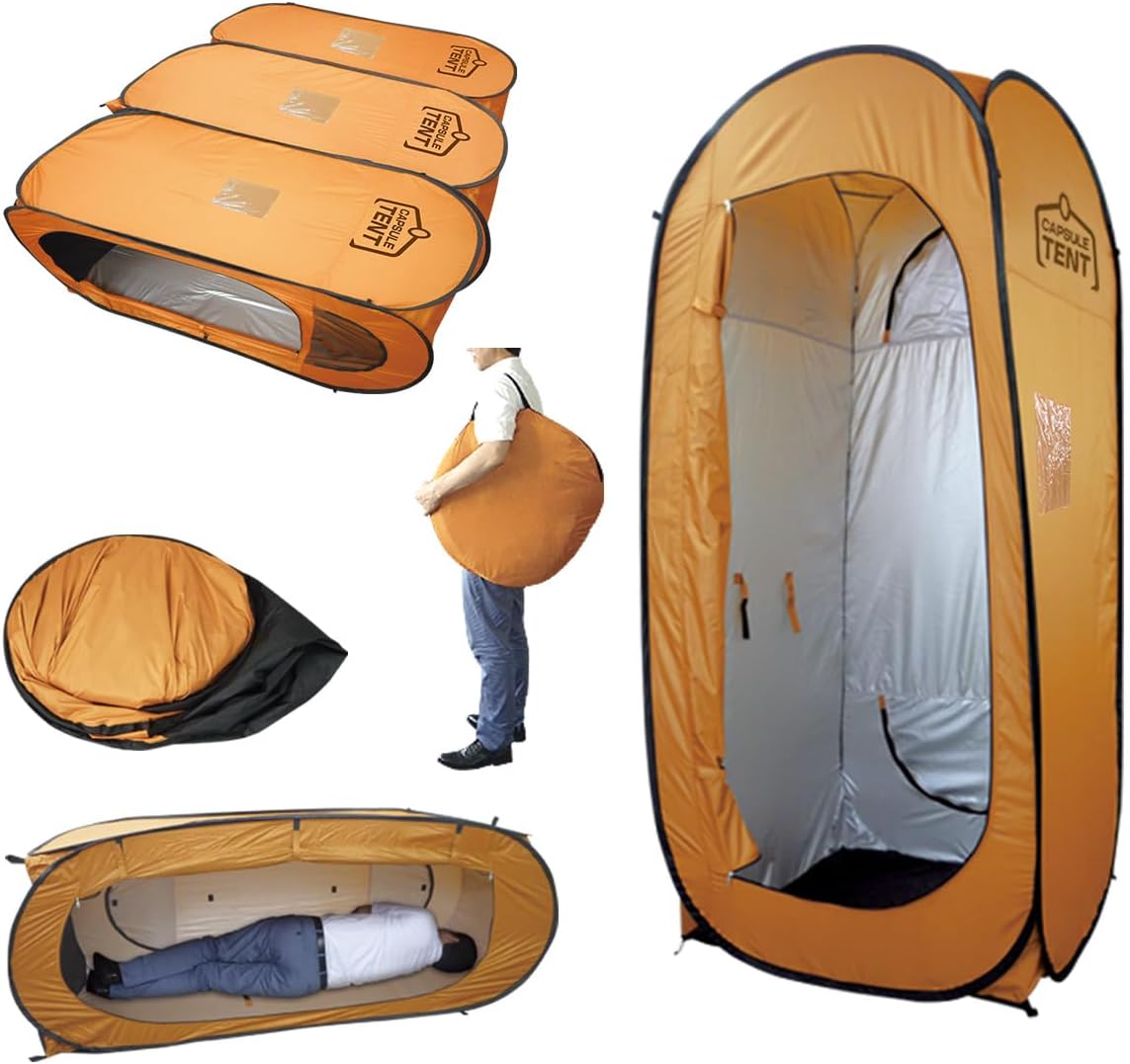 3-Way Pop-Up Privacy Tent, for 1 peson, Emergency/Foldable/Portable