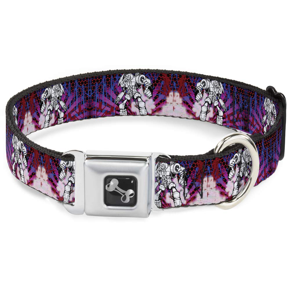 Collier de chien Buckle Down Evoke 2 Robobear Medium en nylon os