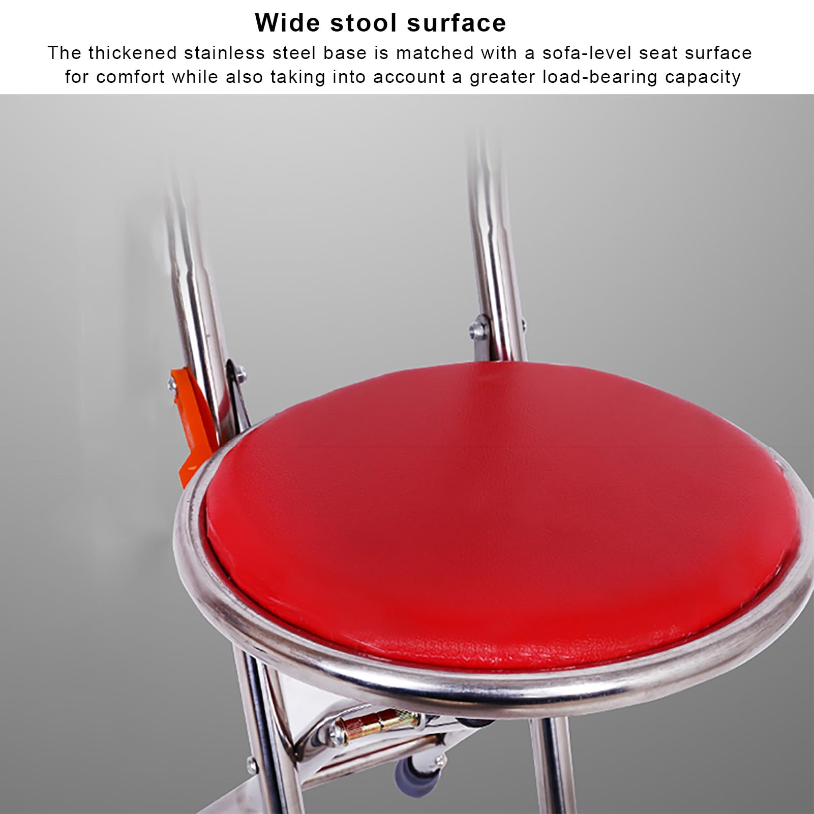 Bastón plegable con asiento, altura ajustable, silla de bastón de 4 patas para ancianos, taburete de senderismo portátil para rehabilitación física y apoyo