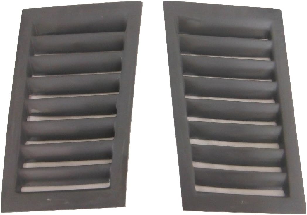 Hood Vent 7 Louver For Any Flat Hood-PAIR