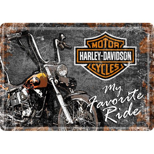 'Nostalgic Art – Harley Davidson motocicletas – My Favourite R