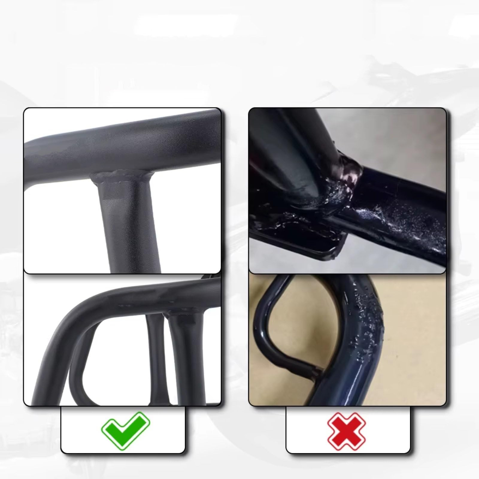 Paraurti Compatibile Con Nx500 2024-2025 Gabbie Per Motociclette Crash Bar Protezione Motore Paraurti Protezione Per Telaio Ferroviario