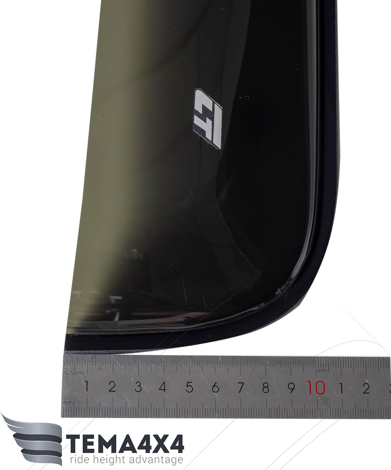 Tape-On Window Visors Deflectors Rain Guards for Peterbilt 579 2012–Present | 2-Piece Set, 3M Adhesive