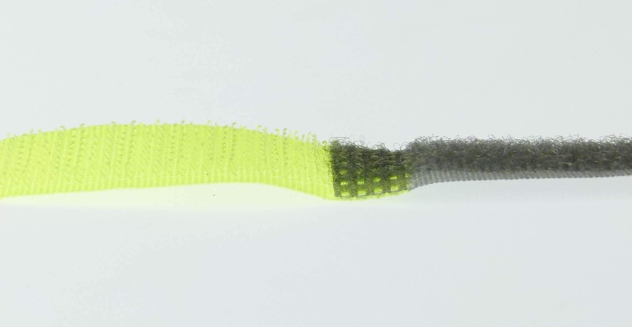 10x Klett-Kabelbinder 16 Cm, Neon-gelb – Wiederverwendbar, Mit Metallöse, Für Kabel Und Mehr