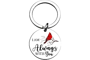Aisity Cardinal Keychain for Loss of Loved One