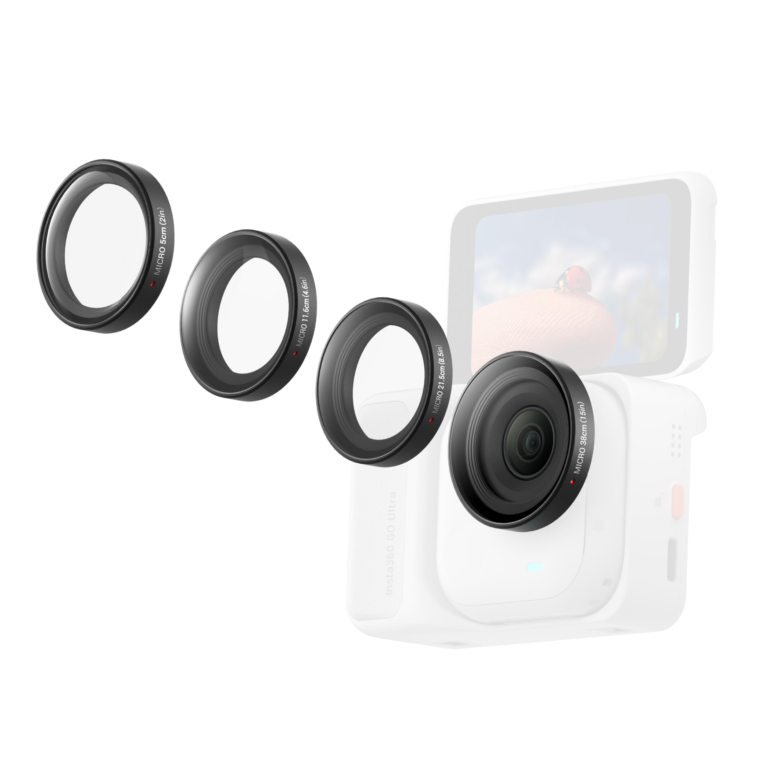 Insta360 GO Ultra-Mikroobjektiv-Set