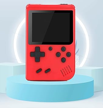 TOYTONIC Game Box 400 in 1 Retro Handheld Gaming Console with 3 Inch Color Screen, Rechargeable Battery, AV Output, Classic Video Games for Kids & Adults (Colour May Vary), Multicolour - image, photos