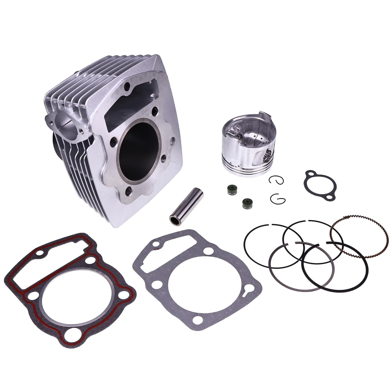 150cc 63.5mm Cylinder Piston Ring Gasket Kit Compatible with Honda CRF150F CRF 150 F 2003-2005