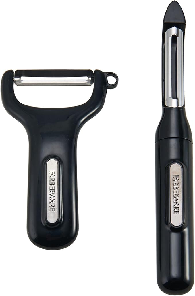 Farberware Professional Peeler, 8-Inch and 5-Inch, Black