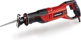 Einhell Scie sabre TE-AP 750 E (750 W, hauteur de course 20 mm, régime maximal à vide 2 500 tours/min, profondeur de coupe 150 mm dans le bois) Puissance : 750 W