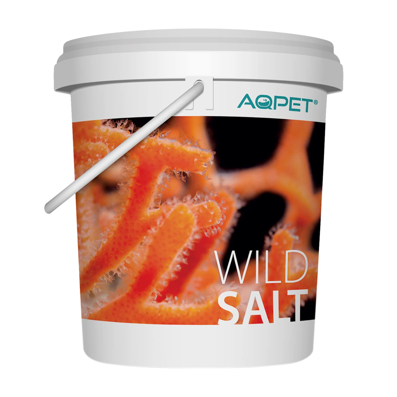 AQPET Saut Sauvage sel Naturel Marin pour Aquariums 20 kg Fabriqué en Israël, Blanc