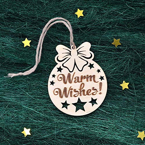 Ornaments Accents Home Decor Laser Cut Christmas Decoration Wooden Christmas Decor Laser Cut Wood Ornaments Christmas Tree Decor Christmas Bauble Laser Cut Snowflake