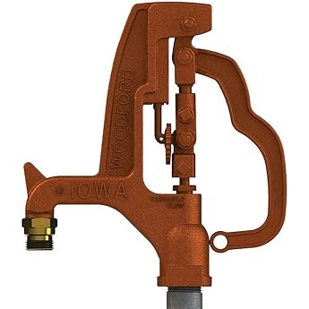 Woodford Y34-4 Y34-4 Yard Hydrant Freezeless,4 ft bury depth, 84.5 inch overall length