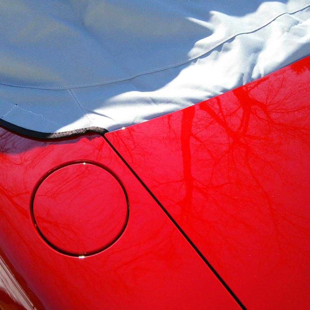 Compatible Soft Top Roof Protector Half Cover for Mazda Miata MX5 Mk1 Mk2 Mk2.5 (NA and NB Models only), Years 1989 to 2005 (Grey)