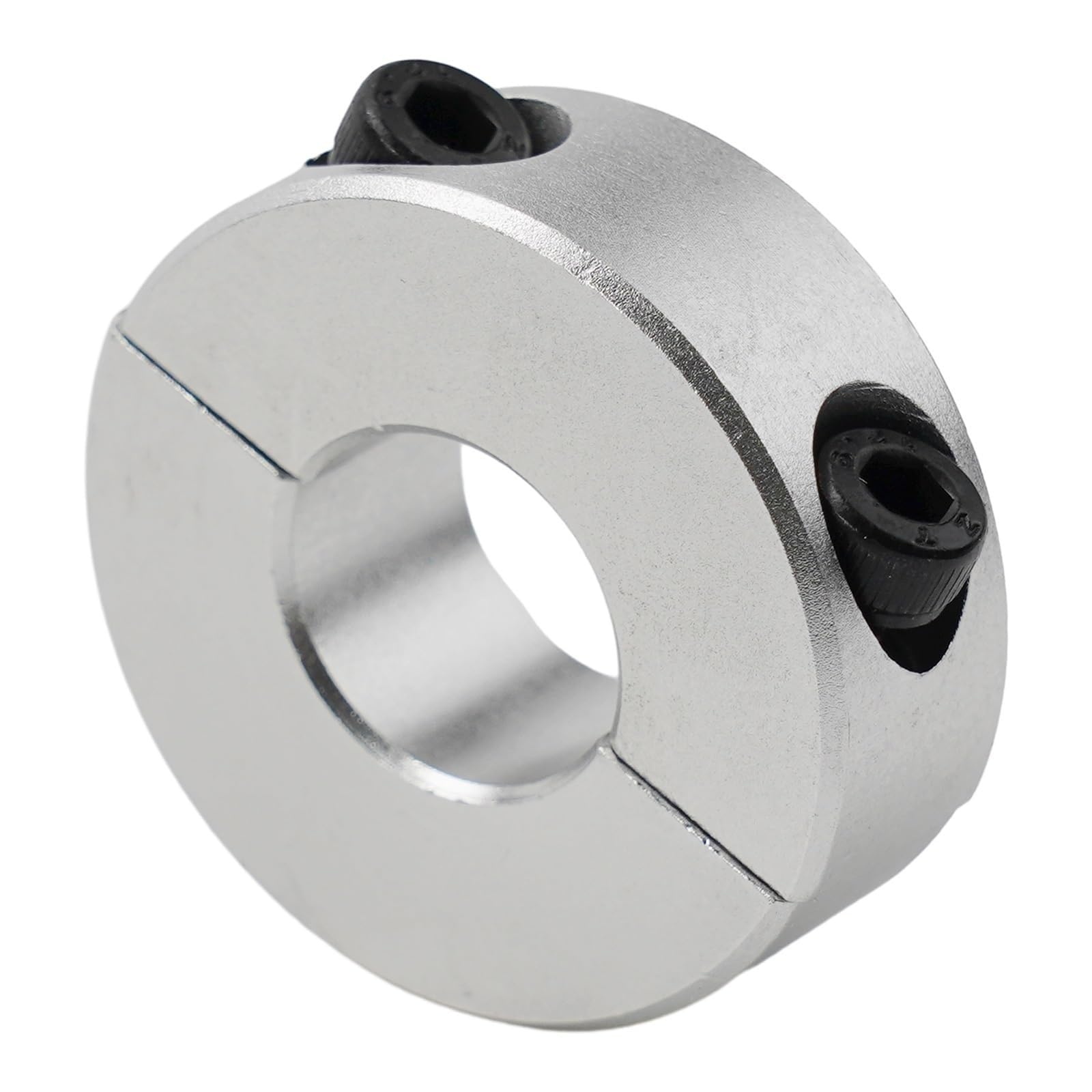 Anello fisso con collare for albero a morsetto doppio diviso in alluminio, vite di fermo anodizzata ID 13mm-30mm, 1 pcs(25mm)