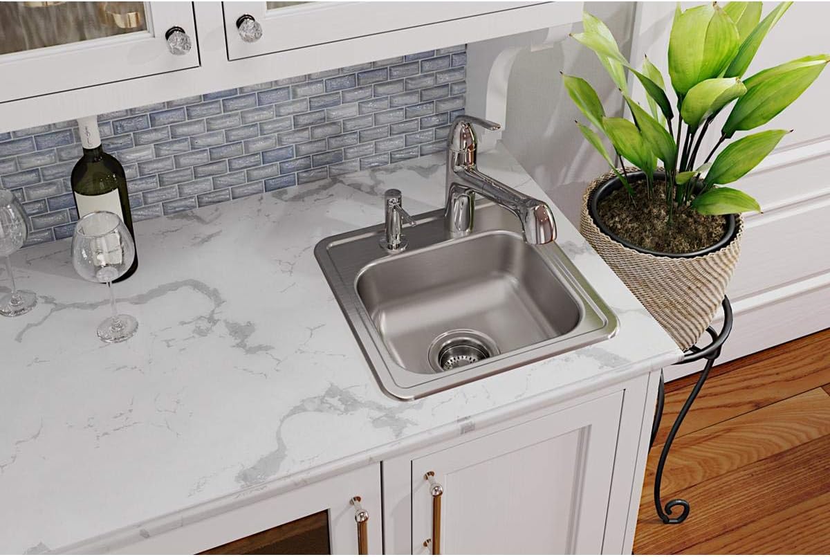 Bеѕt Dеаl 🛒 Dayton D115162 Single Bowl Drop-in Stainless Steel Bar Sink Bеѕt Cуbеr Dеаlѕ 🔥 Dayton D115162 Single Bowl Drop-in Stainless Steel Bar Sink