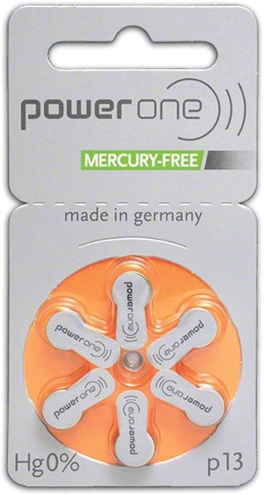 Powerone Hearing Aid Batteries, P13, 120 Count Buy Online at Best