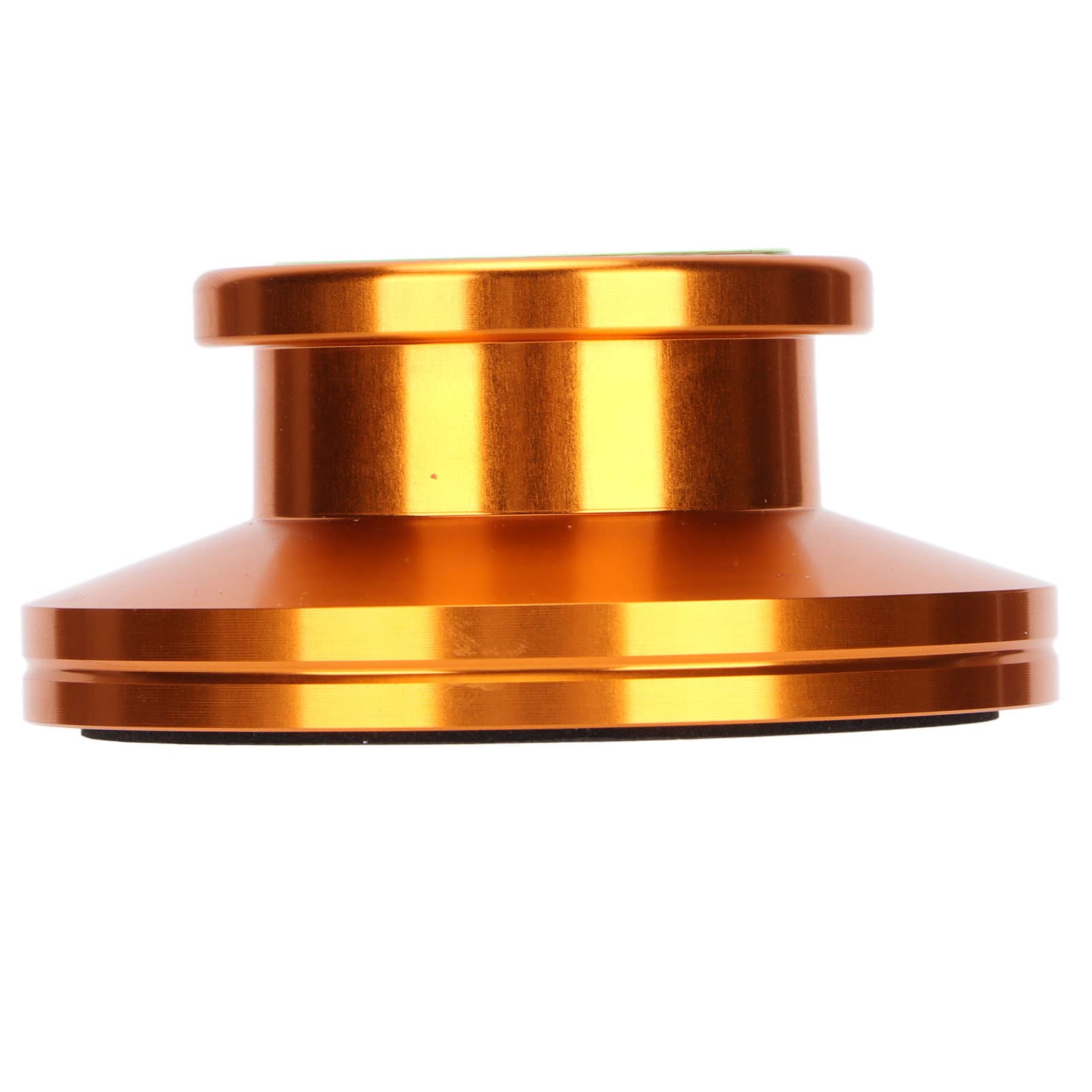 Détection de Niveau à Bulle Platine Vinyle LP Disque Stabilisateur de Poids pour équilibrage des Vibrations (Gold)