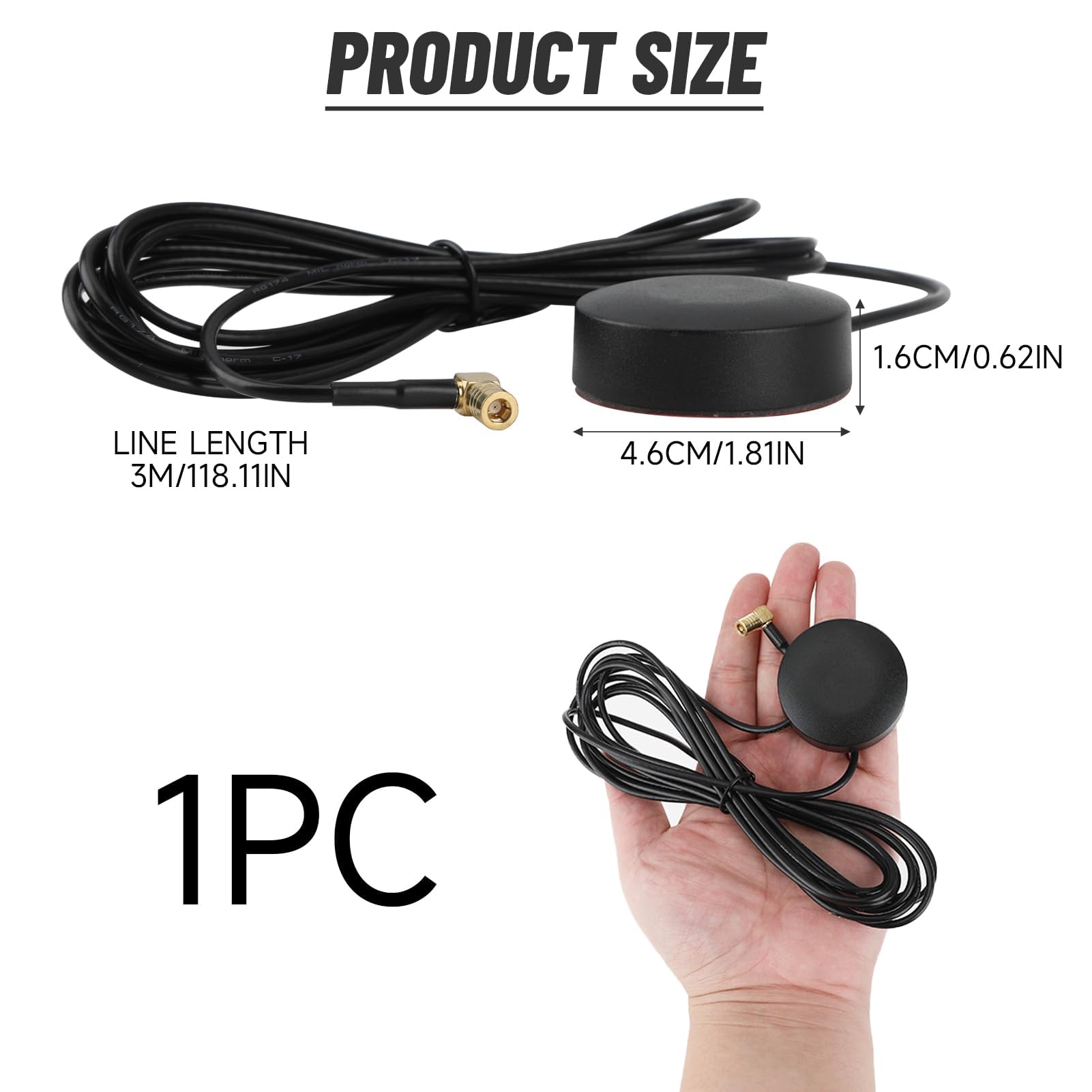 Voiture Auto Universel Fenêtre Verre Mont DAB Numérique Radio Antenne