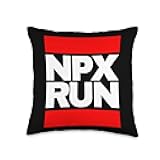 NPX RUN Throw Pillow
