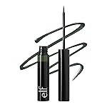 e.l.f. H2O Proof Inkwell Eyeliner Pen, High-pigment, Waterproof Liquid Eyeliner, Delivers A Matte Finish, Vegan & Cruelty-free, Dark Envy