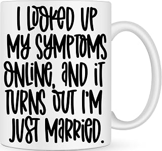 Turns Out I'm Just Married, Dad Joke Mug, Anniversary Gift, Funny Wedding Gift, Bachelor Party Gift, Valentines Day Mug, Funny Valentine Mug