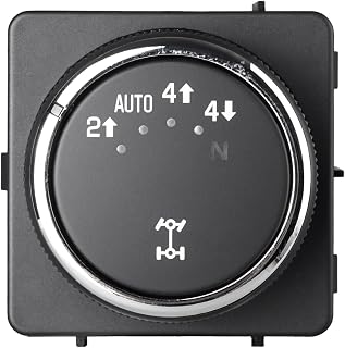 15284155 4WD Switch, 4x4 Transfer Case Selector Switch for 2007 Chevy Avalanche Tahoe Silverado Suburban, GMC Sierra Yukon 1500 2500-Cadilla Escalade ESV EXT 4 Wheel Drive Switch, OE# 15778366
