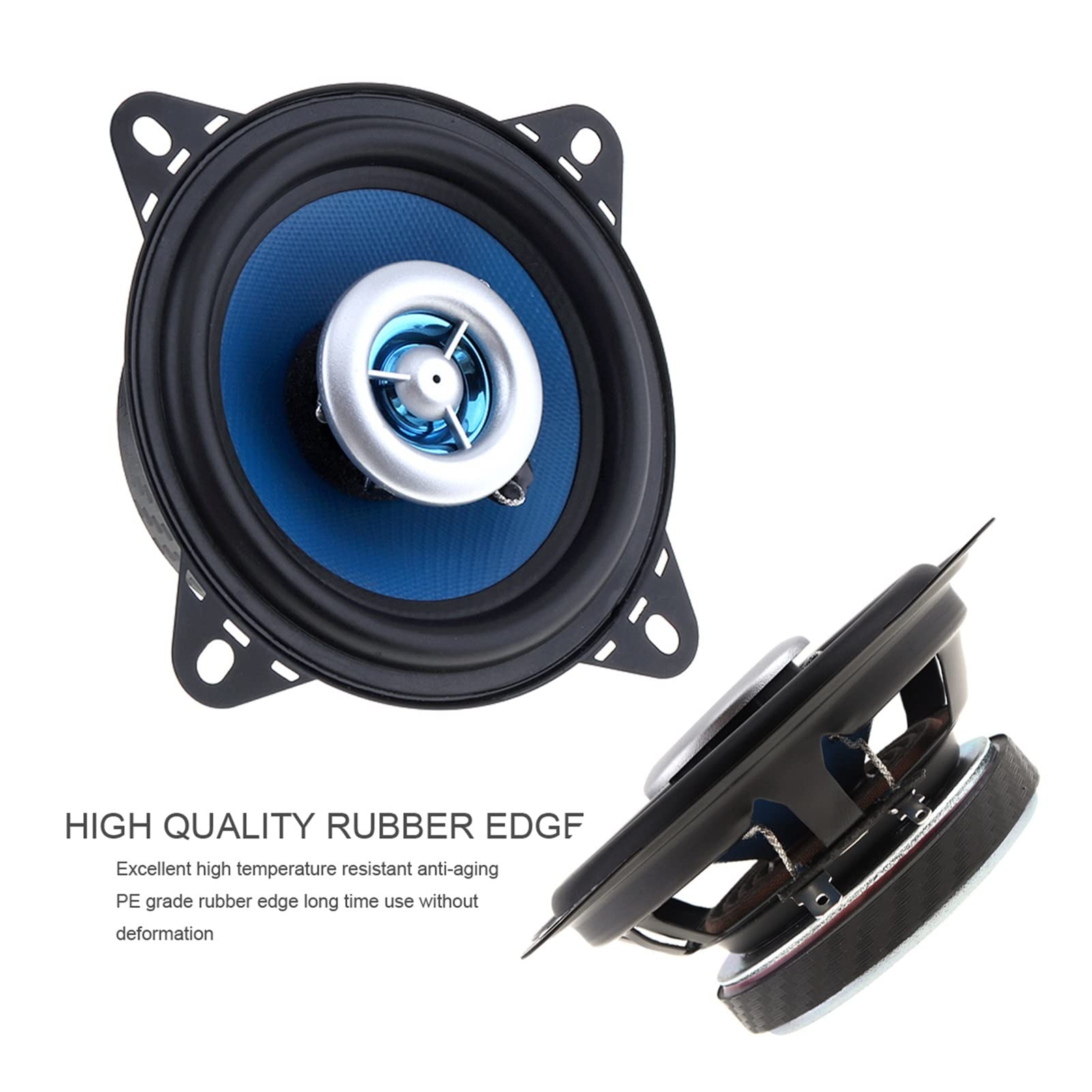 Amazon.co.jp: KANGYEBAIHUODIAN 2PCS 4インチ80W 88dBハイエンドカー