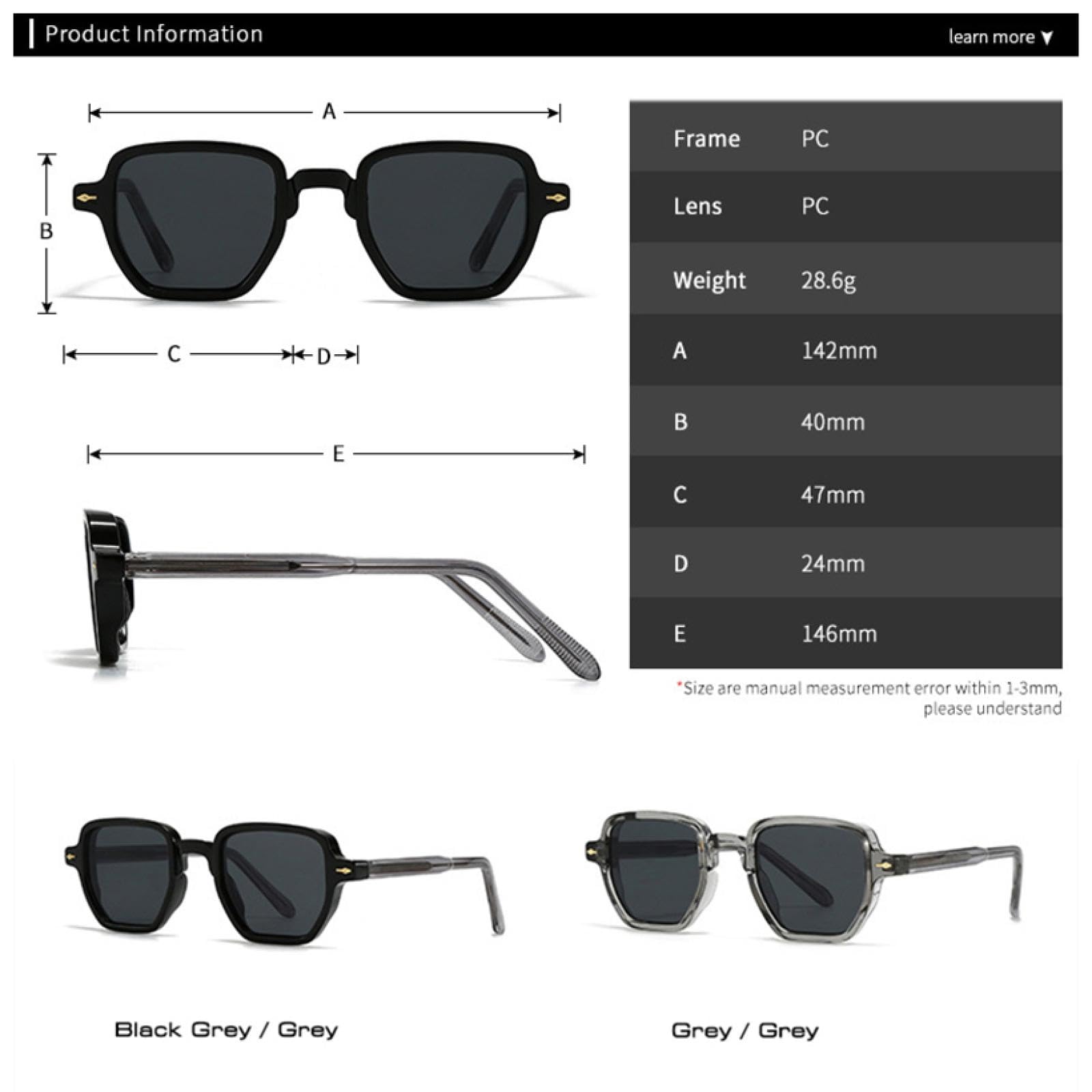 Gafas de sol pequeñas de moda populares para mujer, con remaches retro para hombre, con protección UV400 y degradado.